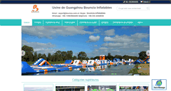 Desktop Screenshot of french.inflatable-water-park.com